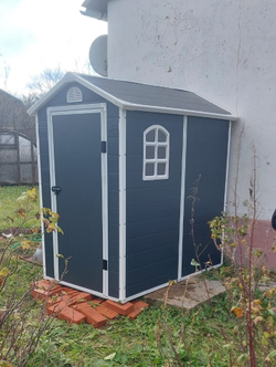 Пластиковый сарай Black Fox Modernist B 4x6