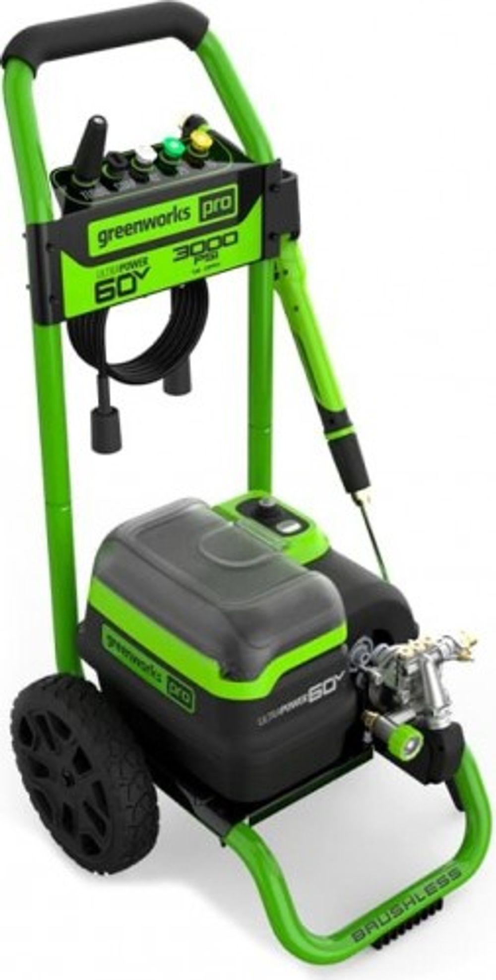 Автомойка GREENWORKS GDP60DP 60V без АКБ и ЗУ 5106207