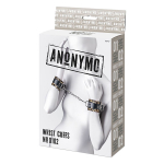 Наручники с анималистическим принтом ToyFa Anonymo 310102
