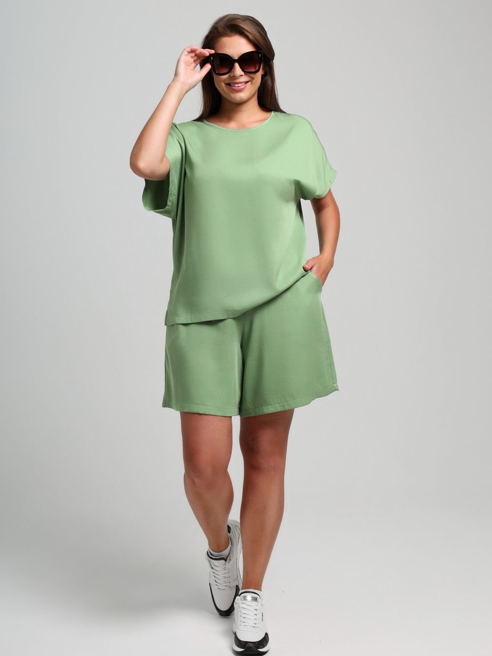 Шорты Летний драйв-3 Виотекс ЗЕЛЁНЫЙ