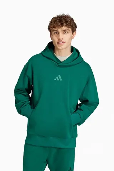 Кофта adidas All SZN Fleece - зеленый