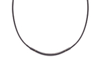 Ожерелье PHITEN RAKUWA NECKLACE METAX ROUND черно-золотое