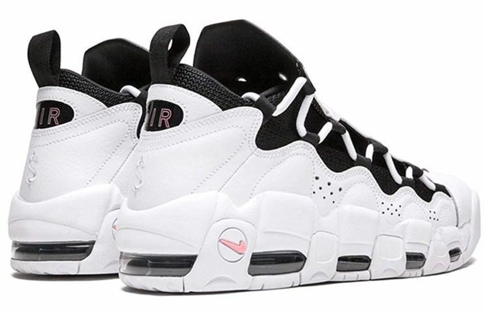 Кроссовки Nike Air More Money White Black Coral Chalk