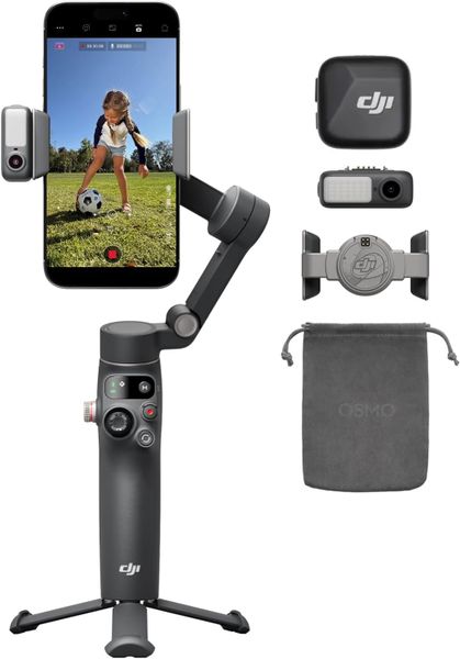 Электрический стабилизатор для смартфона DJI Osmo Mobile 8 Creator Combo Черный | Infinity Black