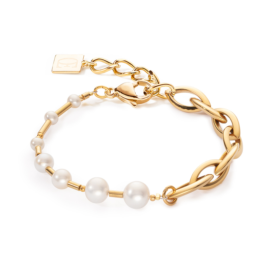 Браслет Coeur de Lion White-Gold 1110/30-1416