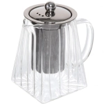Чайник заварочный стеклянный 750мл «Bella cucina», трапеция