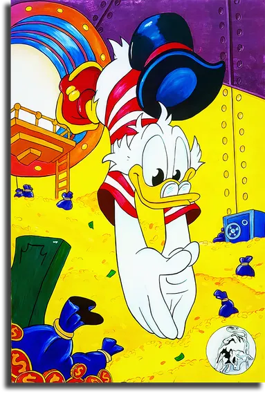 Постер "Прыжок Скруджа"