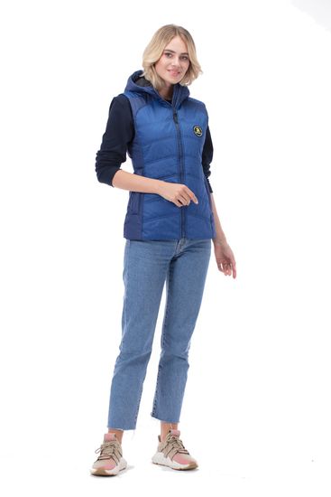 Жилет утепленный женский "Хэдвей" (синий)