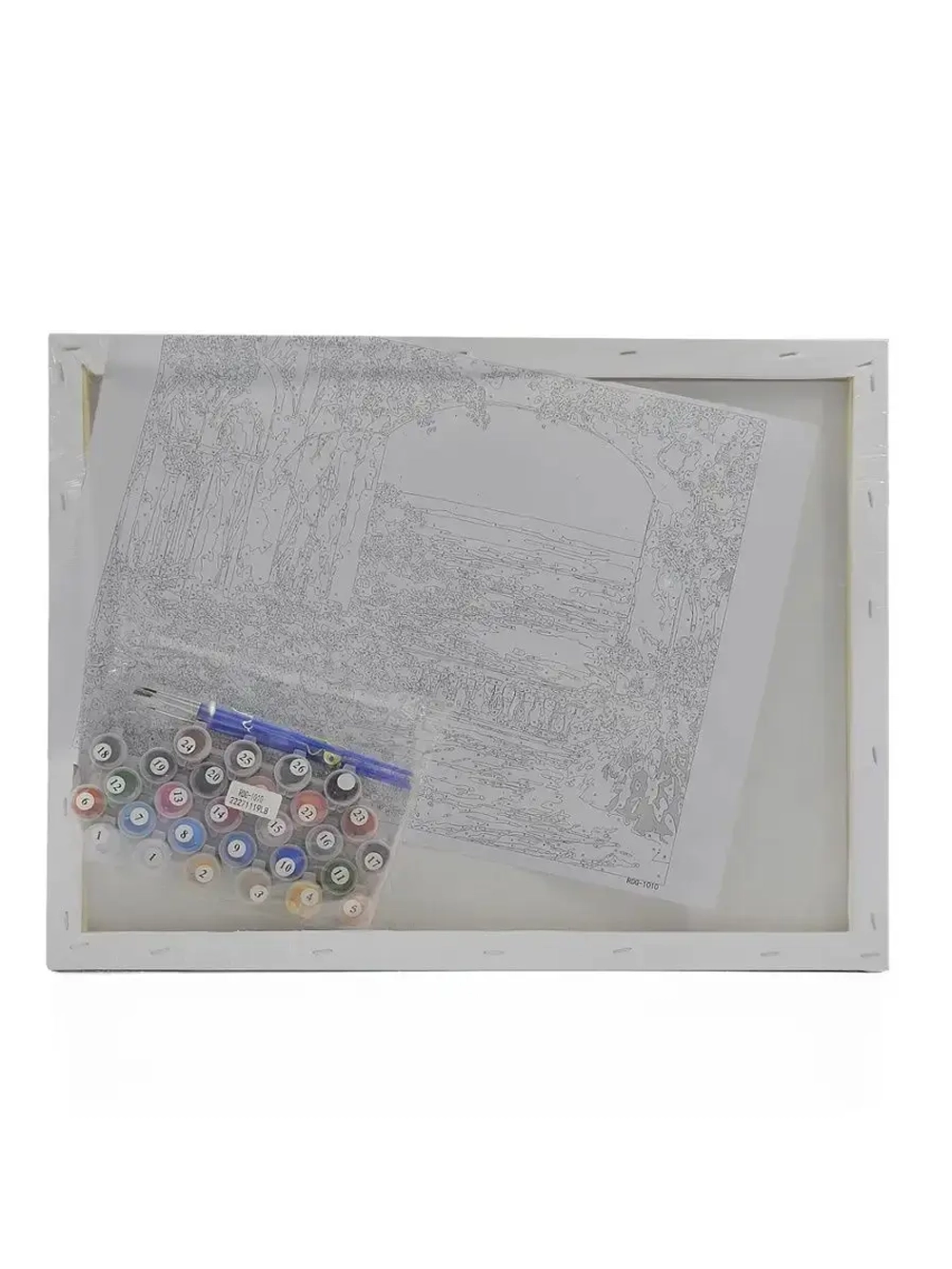 Картина по номерам Paintboy Девушка в ОАЭ