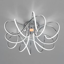 Citilux Мишель CL229161 RGB Люстра светодиодная с пультом Хром