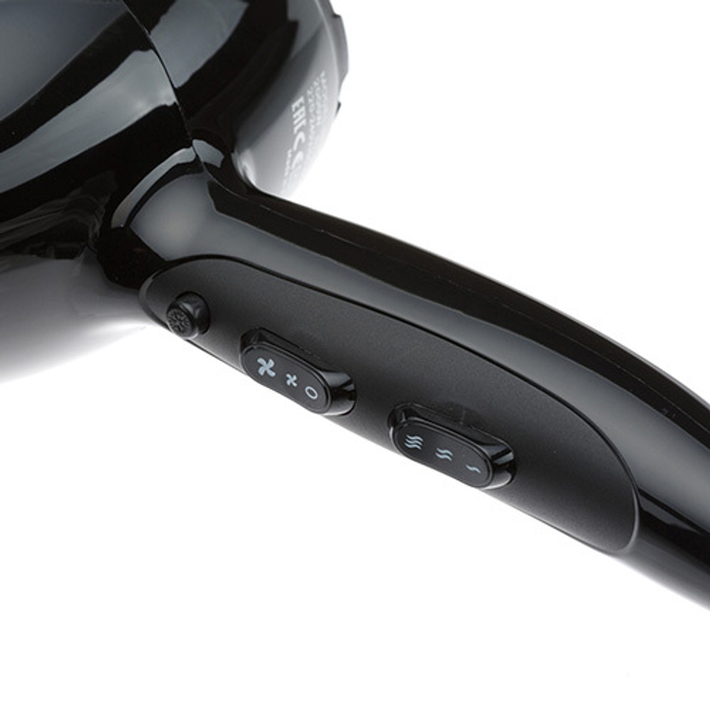 Компактный фен для волос 2000Вт Dewal Simple Black