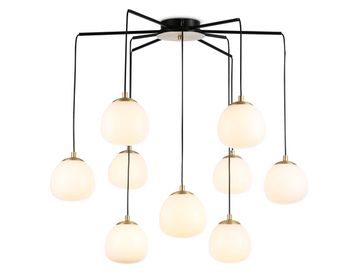 Светильник на штанге 9*G9 LH51001 золотой песок/черный/белый матовый High Light Modern Ambrella