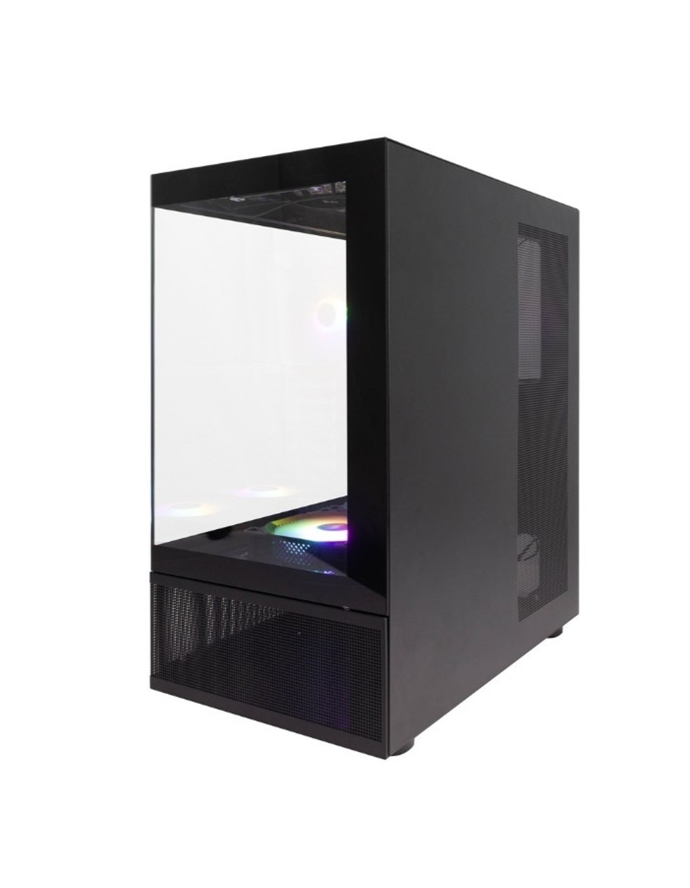 1STPLAYER MIKU Mi7-A Black / ATX / 3x120mm LED fans / Mi7-A-BK-2F1R-1F1