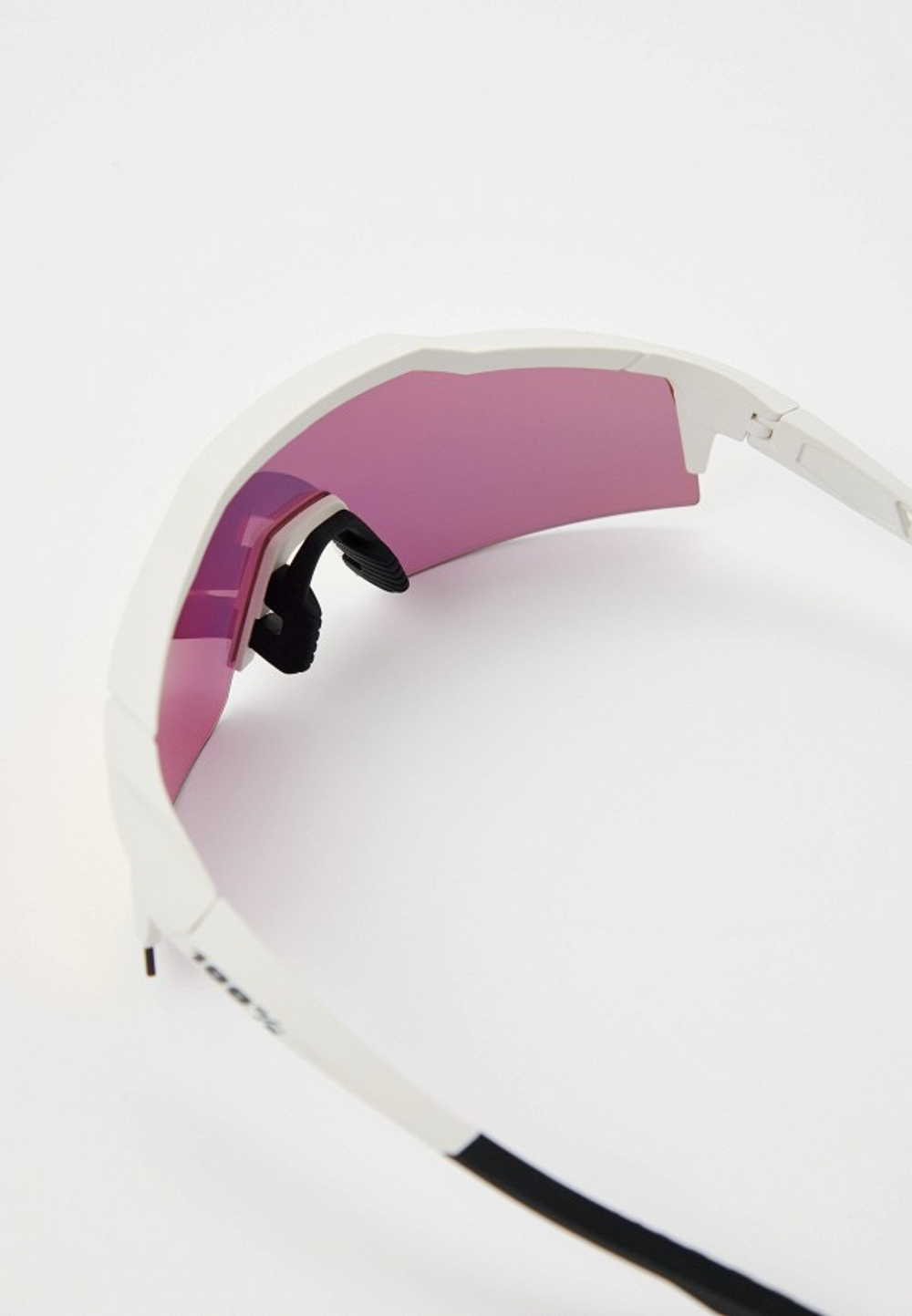 Спортивные очки 100% Speedcraft SL / Soft Tact Off White / HiPER Red Multilayer Mirror Lens