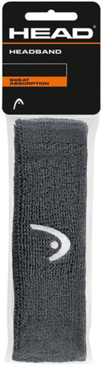 Повязка на голову теннисная Head Headband - серый