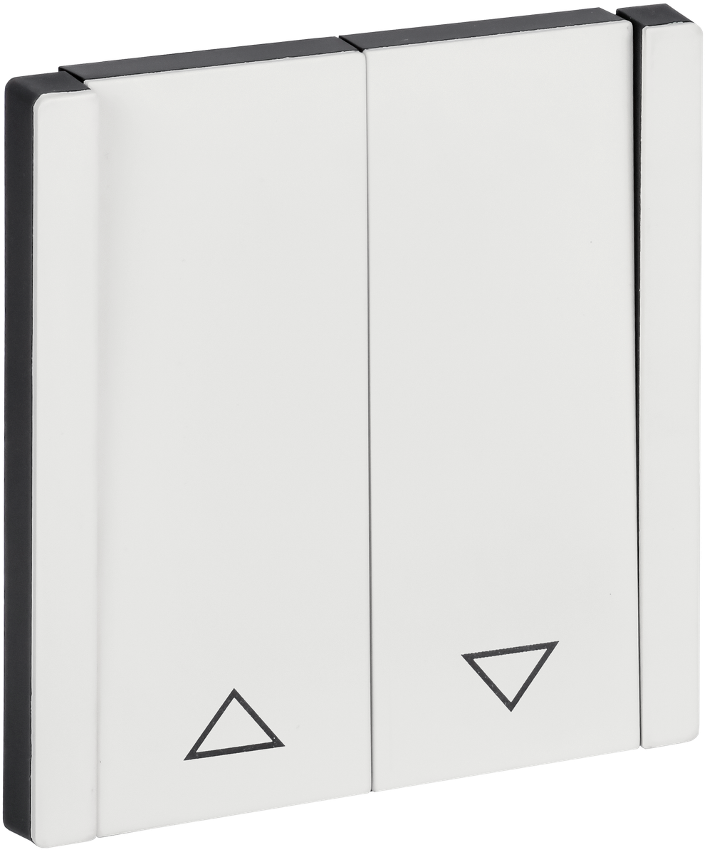 FORTE&PIANO Выключатель жалюзи 10А FP211M металл белый IEK