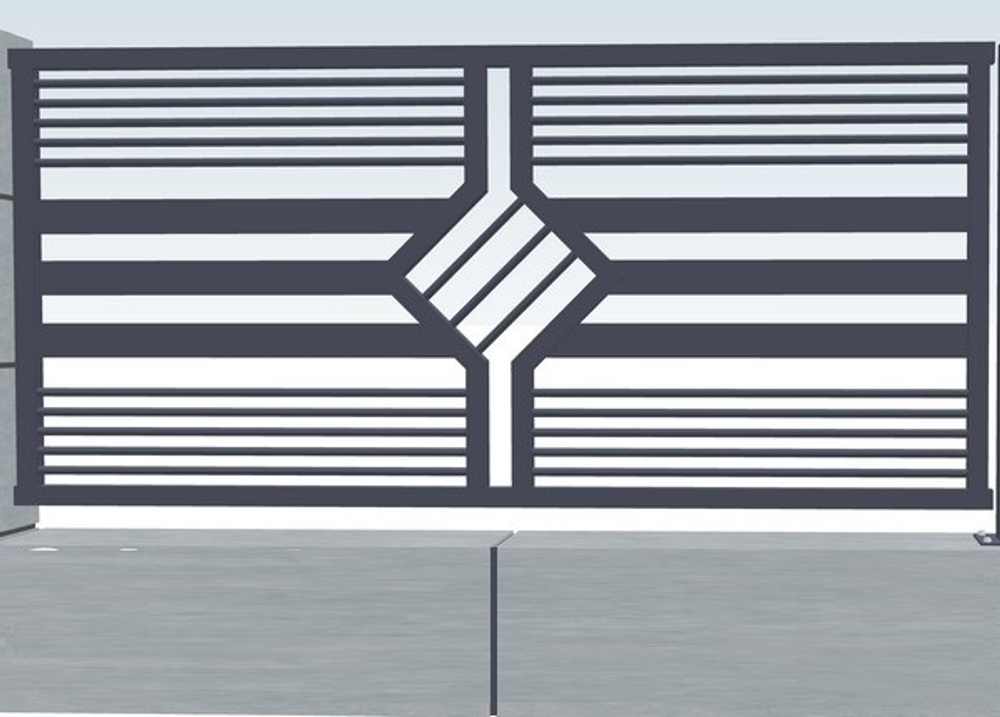 Ворота в стиле лофт. арт.103