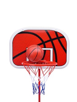 Набор для баскетбола детский (стойка, щит, кольцо, сетка, мя, насос)