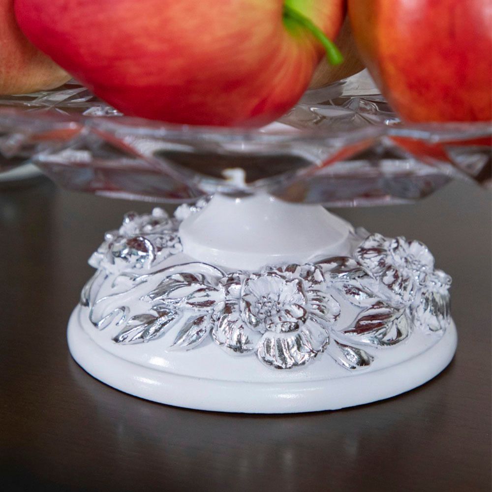 Фруктовница-конфетница Лето Белый