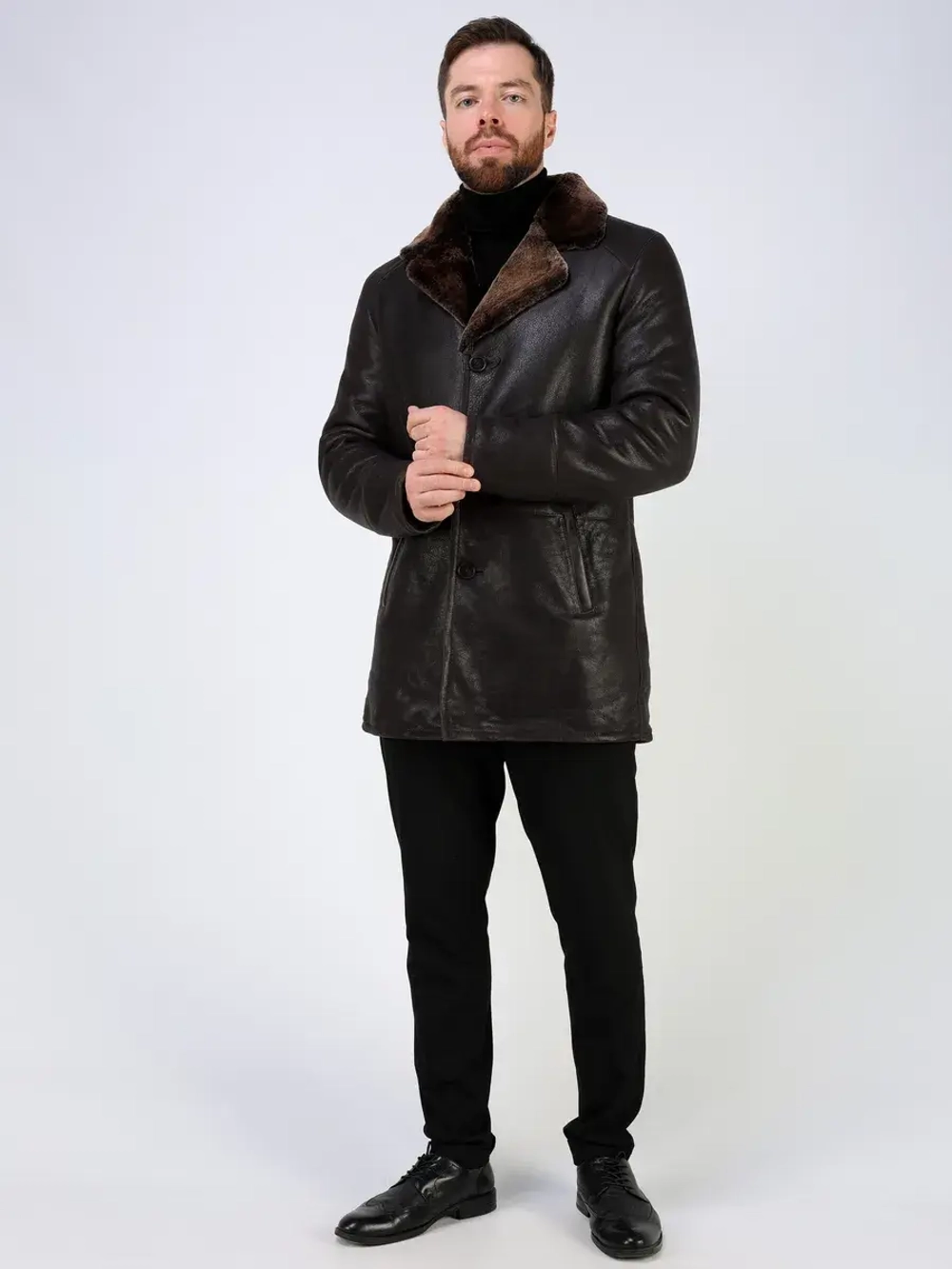 Дубленка зимняя натуральная