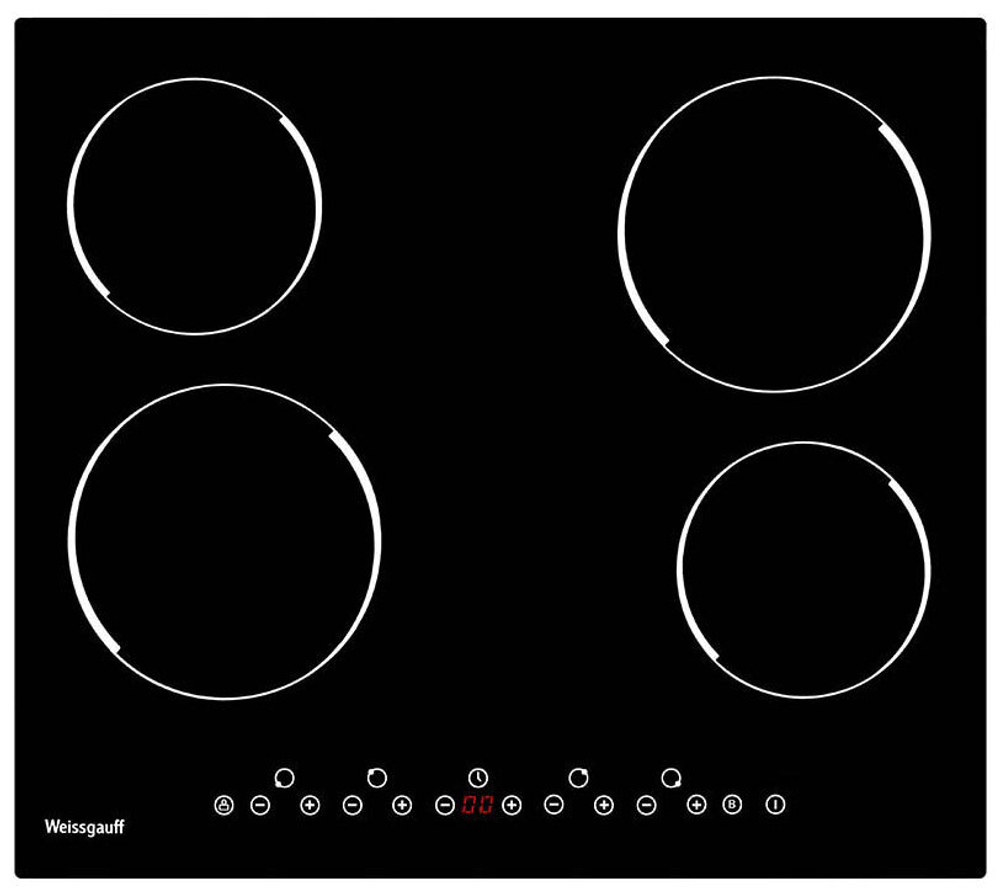 Электрическая варочная панель Weissgauff HV 640 B