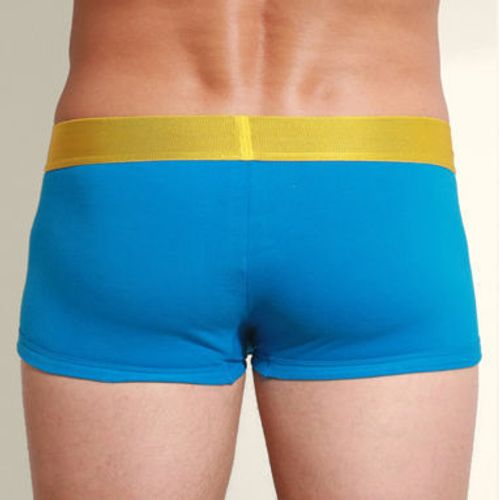 Мужские трусы боксеры бирюзовые Calvin Klein Sweden