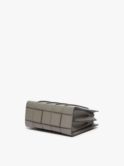 MaxMara Маленькая кожаная сумка Whitney, серый