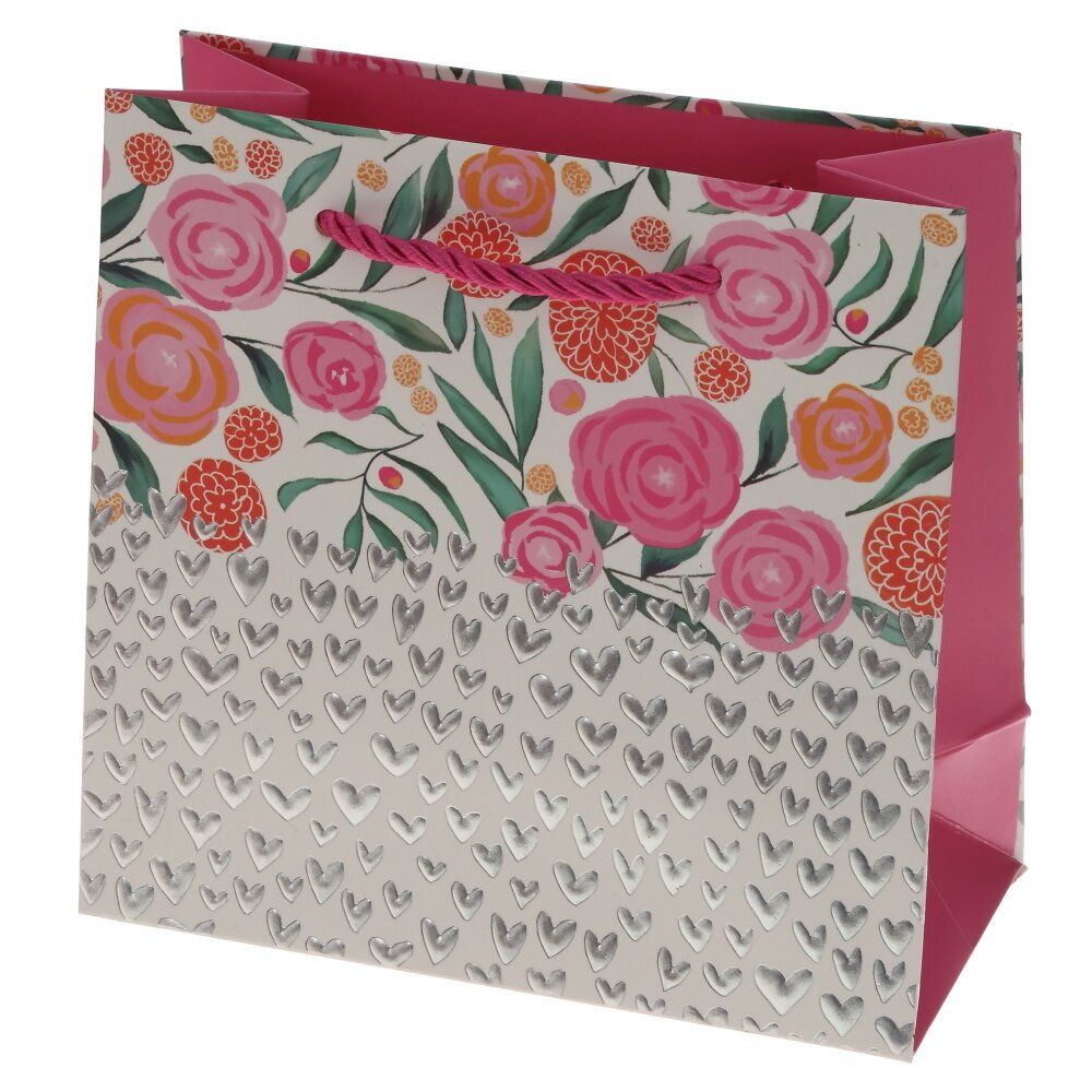 GAEM Пакет подарочный (бумага 210г/м2, блок микс 12шт), L15 W7 H14 см, 4в.