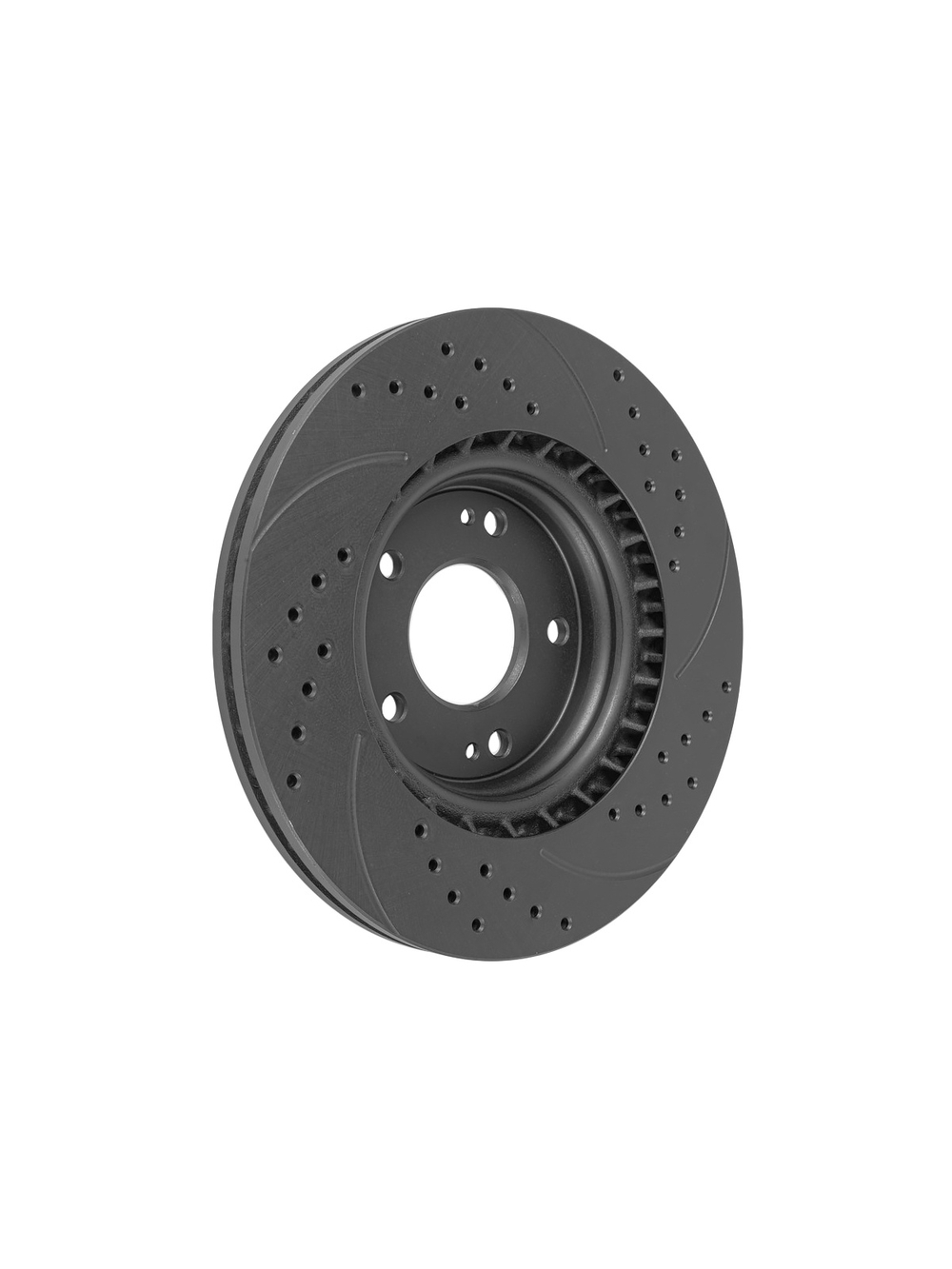 Диск тормозной передний перфорированный PRO-LINE с покрытием (комплект 2 шт) HYUNDAI/KIA GANZ GIJ06089S