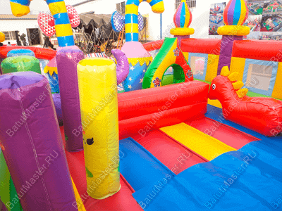 Надувной батут Веселое колесо обозрения,13х5х8,5