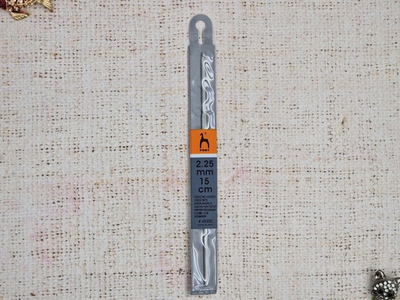 Крючок вязальный 45202 "Pony" алюминий 2,25 мм, 15 см