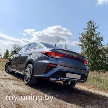 Бампер задний KUDOS для Kia Rio 4(IV)