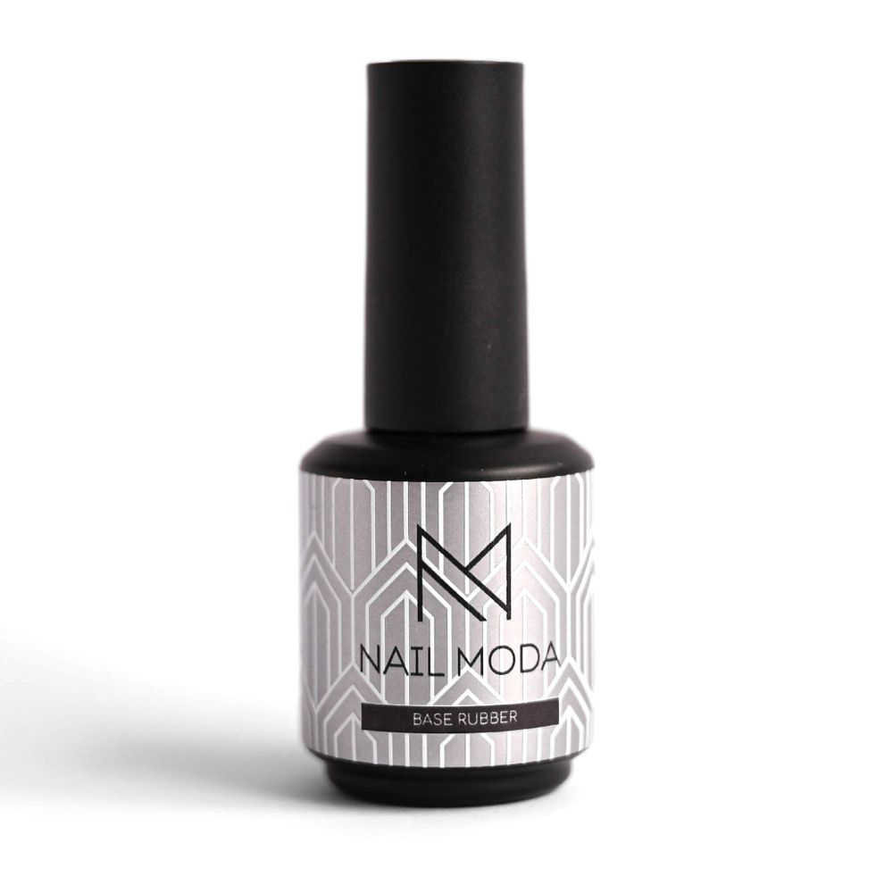 Nail Moda Base Rubber - База каучуковая для гель-лака, 15мл (2)