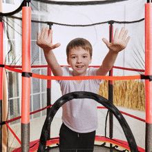 Батут детский DFC TRAMPOLINE-RED 55&amp;quot; с сеткой