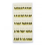 Мормышка LumiCom фосфорная №77 ОПАРЫШ (набор), крючок №8, 50 штук в упаковке