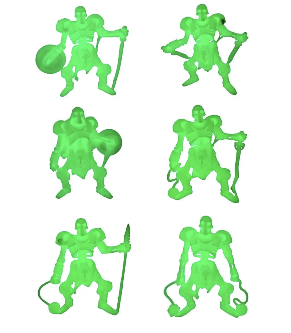 Набор светящихся солдатиков «Битвы Fantasy» "Скелеты"