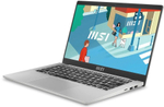 Ноутбук  MSI Modern 14 C13M-1090XRU 14 ", Core i7, 16 Гб RAM, 512 Гб SSD, Iris Xe Graphics, Серебристый