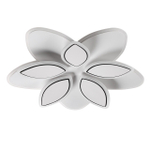 8014/75CL LEDIO LN25 белый/белый металл/акрилл Потолочный светильник LED 75W 220V 3000-6000K LOTUS