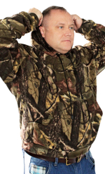 Толстовка-кенгуру флис Лес