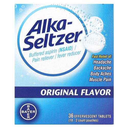 Alka-Seltzer, Original`` 36 шипучих таблеток