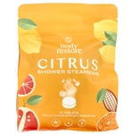 Body Restore, Пароварки для душа, цитрусовые, 15 таблеток, 13,2 унции