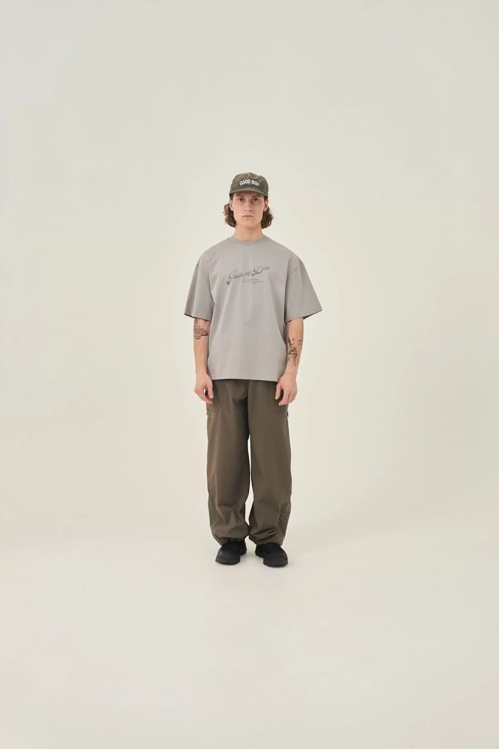 Брюки Called a Garment Hikercore nylon хаки