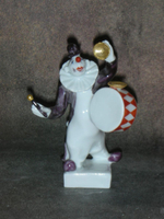 Статуэтка. Фарфор. Клоун барабанщик. Meissen. Германия