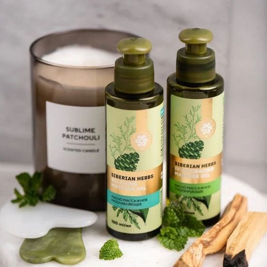 Масло массажное расслабляющее Siberian Herbs