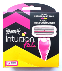 Wilkinson Sword кассеты women Lady Intuition FAB 6 шт