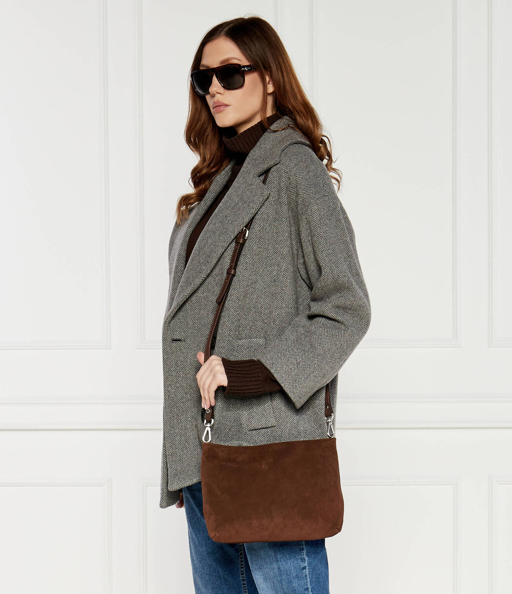 Кожаная сумка через плечо GIANNI CHIARINI - коричневый(BS 8265 CM-PL)