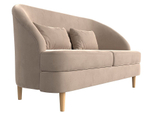 Кушетка Атико, Бежевый, Велюр, 109879