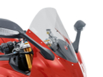 DU044F WRS SMOKE RACE HIGH WINDSCREEN +60MM (P V2 2025)