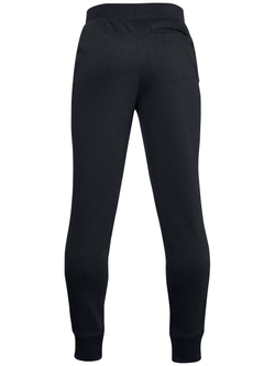 Детские теннисные брюки Under Armour Rival Cotton Pant - Black