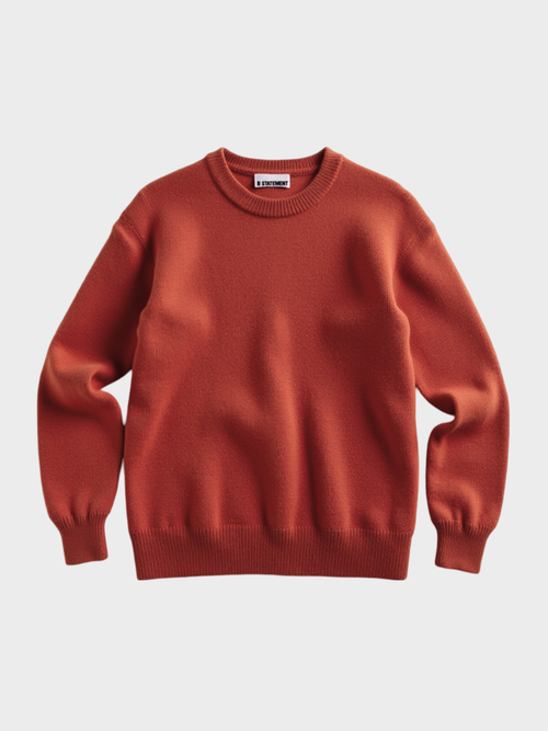 Объемный джемпер из шерсти мериноса